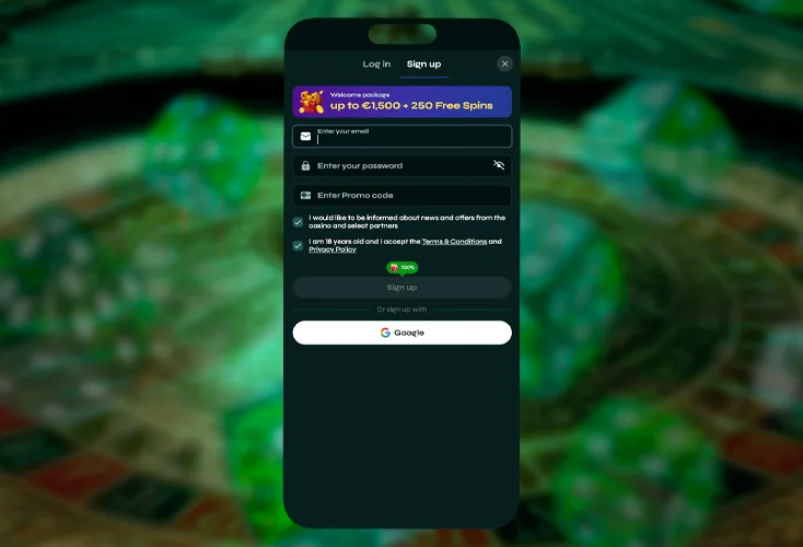 Introducción de los datos necesarios para el registro